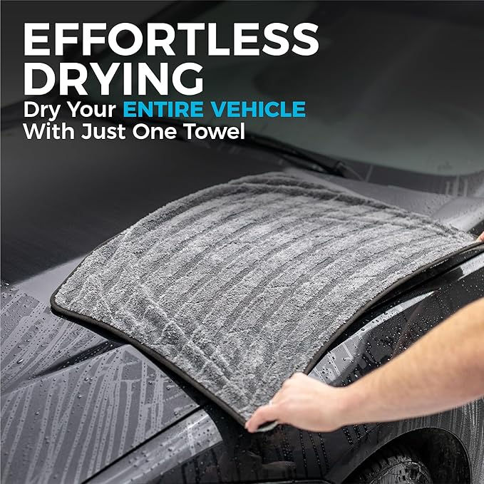 Thumbnail: Rag Company Gauntlet Drying Towel features 1