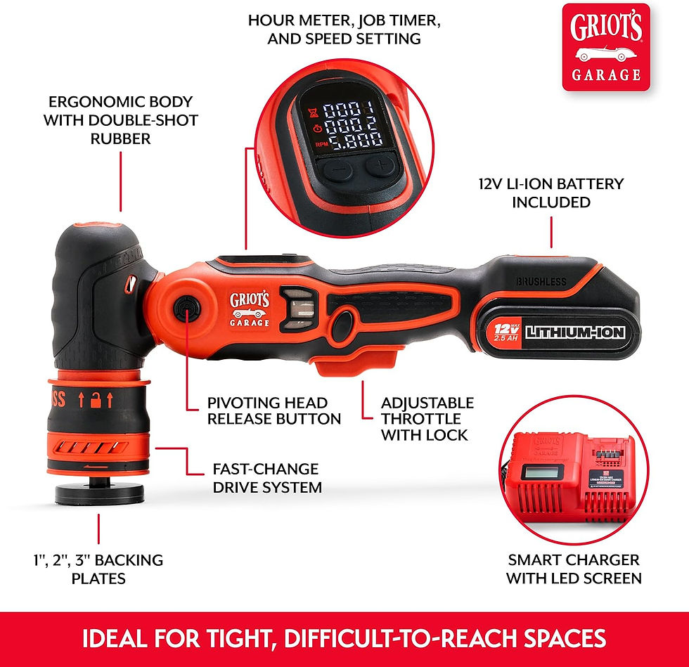 Thumbnail: Griot's Garage BOSS Hybrid Micro Polisher specs