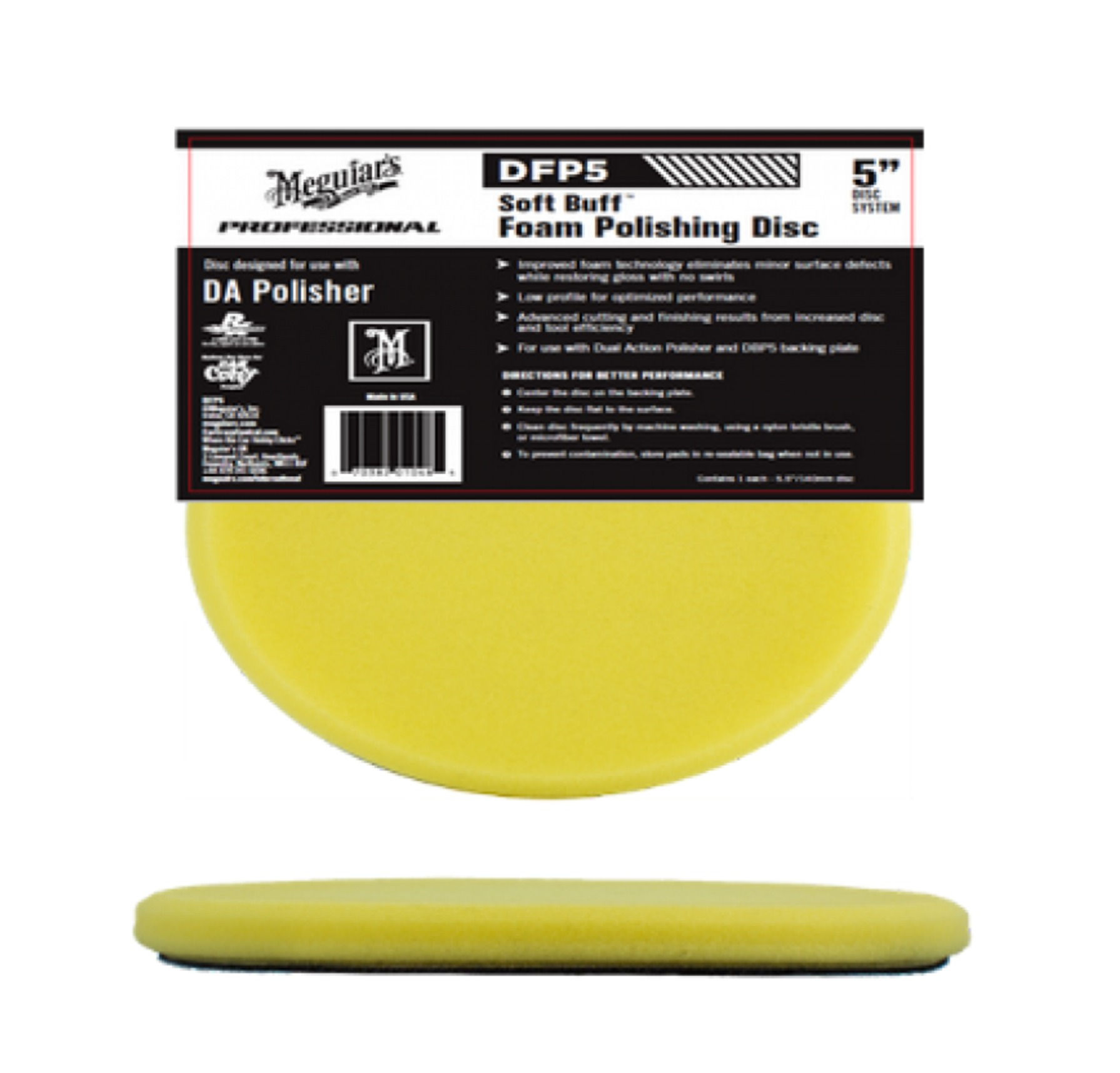 Meguiar's Soft Buff D/A Foam Polishing Disks