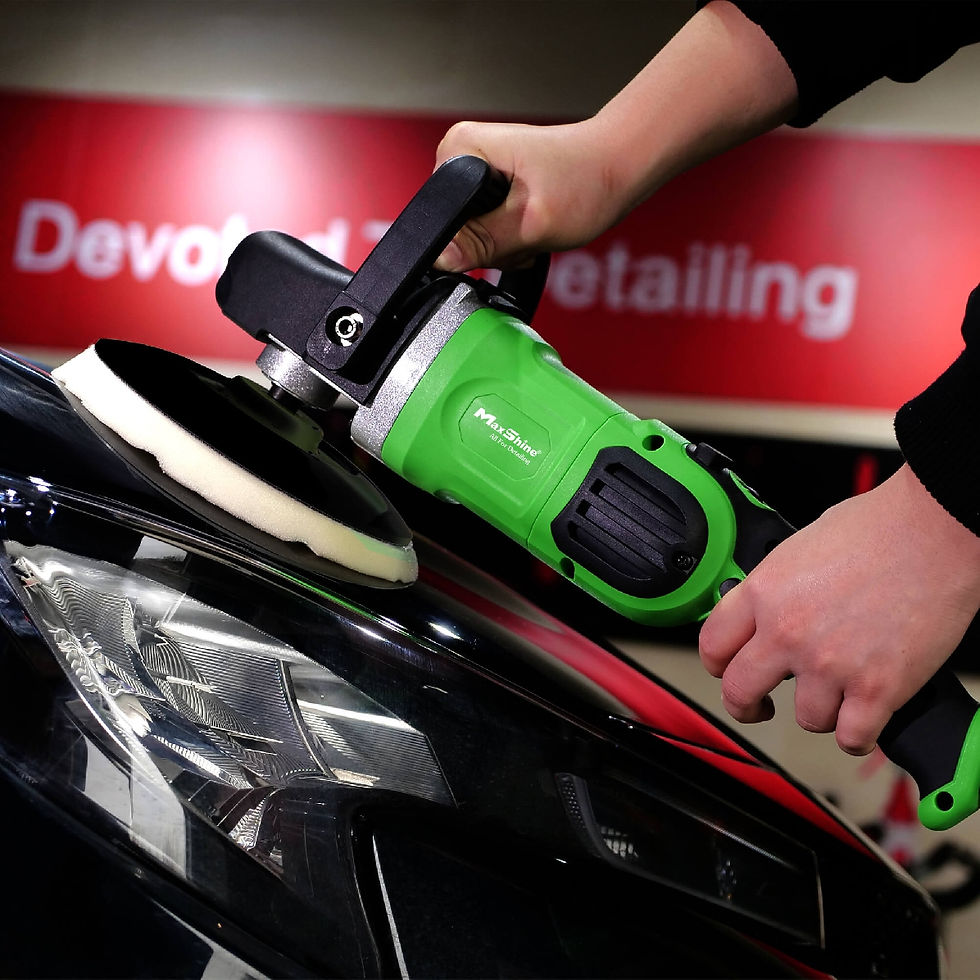 Thumbnail: MaxShine M1300 Pro 7" Rotary Polisher in use