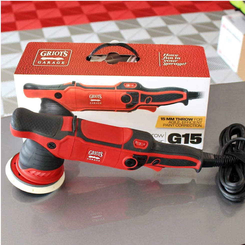 Thumbnail: Griot's Garage G15 Long Throw Random Orbital Polisher in box