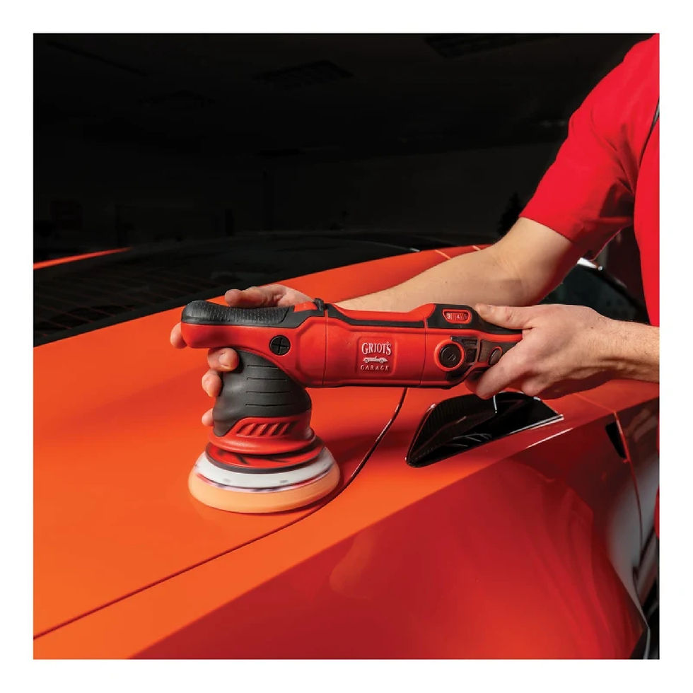 Thumbnail: Griot's Garage G15 Long Throw Random Orbital Polisher in use