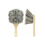 Thumbnail: SM Arnold Extra Long Bristle Wheel & Body Brush - 8" handle