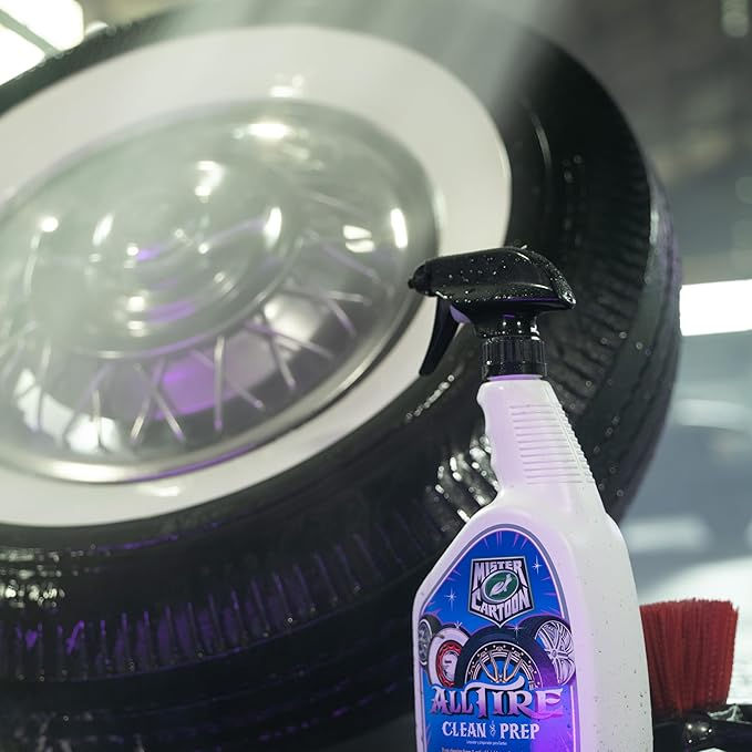 Thumbnail: Turtle Wax Mister Cartoon All Tire Clean & Prep results 2
