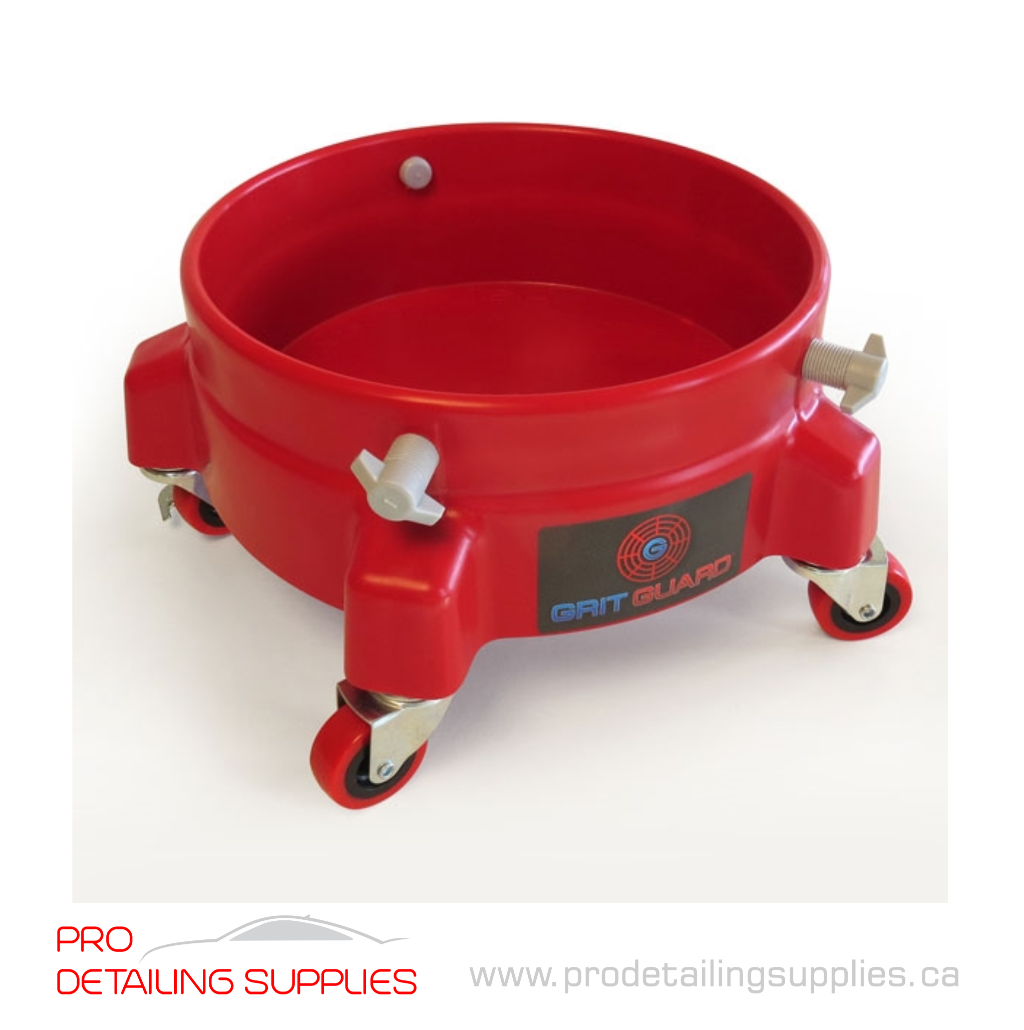 Grit Guard Bucket Dolly Red prodetailingsupplies