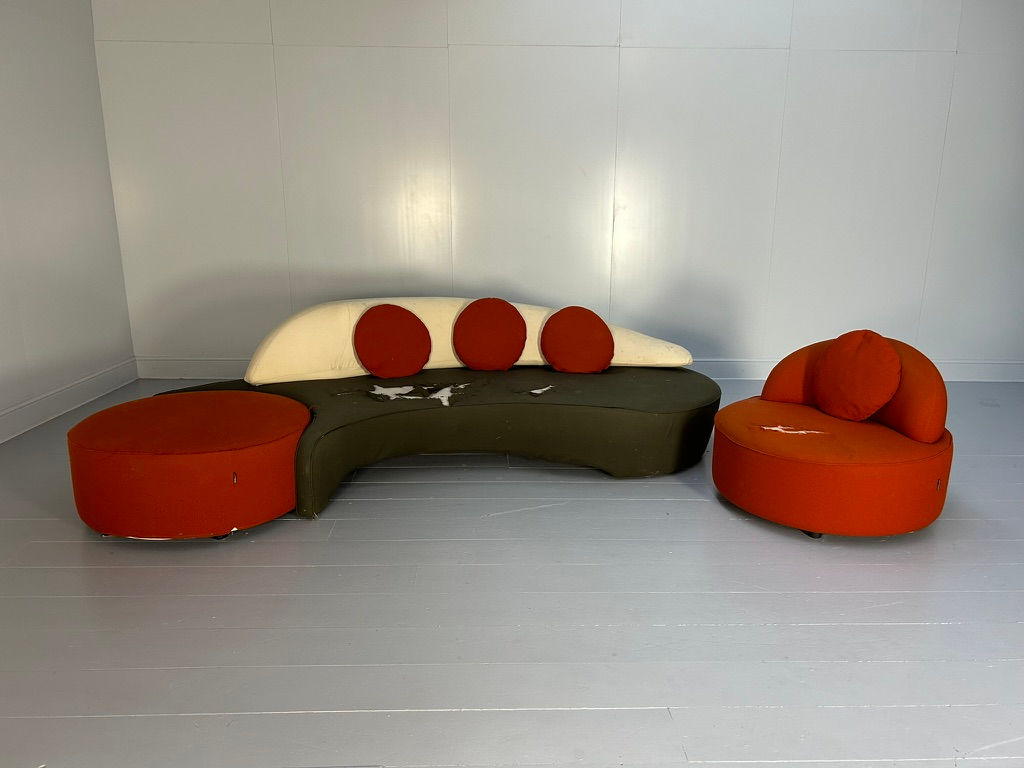 Vladimir Kagan “Comete” Sofa by Roche Bobois – Fully Renovated Included in price - Image 2