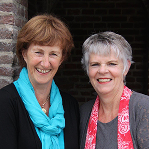 Marijke Hafkamp en Lamke Jellema Schrijvers van het boek Huis van Vertrouwen