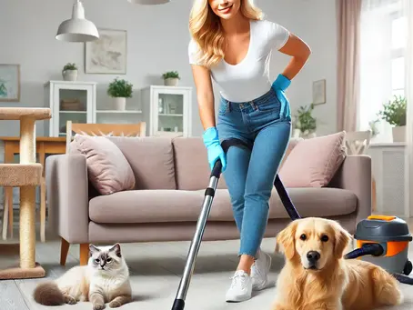 Why Professional Cleaning is Important for Homes with Pets: The Benefits of Eco-Friendly Cleaning Products