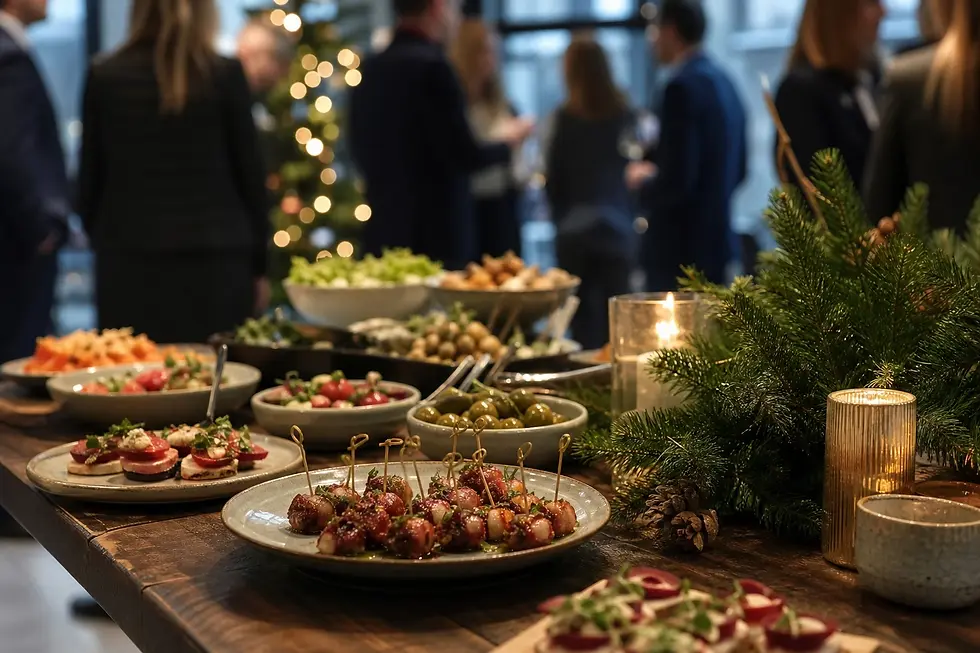 Juletapas catering til årets juleavslutning