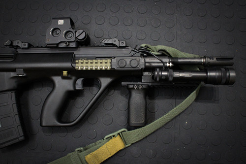 BLEM* Steyr AUG A3/M1/M2 90 Degree Receiver Rail (GREEN