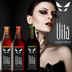 Nome, marca e rótulo cerveja Vilã