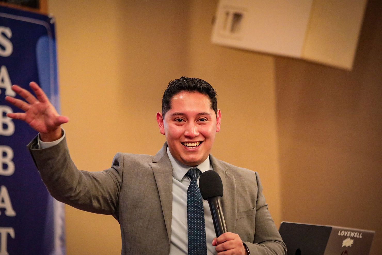 Pastor Obed, Speaking at the Chippewa Valley SDA Church