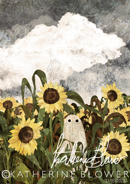 There's A Ghost in the Sunflower Field Again...