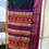 Thumbnail: Black Dongria Multicolour Embroidery Handwoven Saree