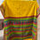 Thumbnail: Yellow Dongria Multicolour Embroidery Handwoven Saree
