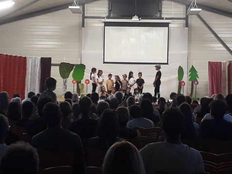 Spectacle des enfants de Cassaniouze