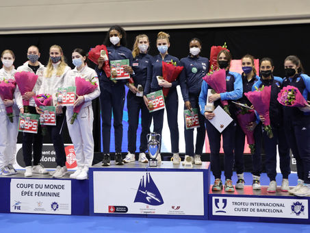 Les FencingFan NEPS ont apprécié la Coupe du monde d'épée féminine FIE de Barcelone !