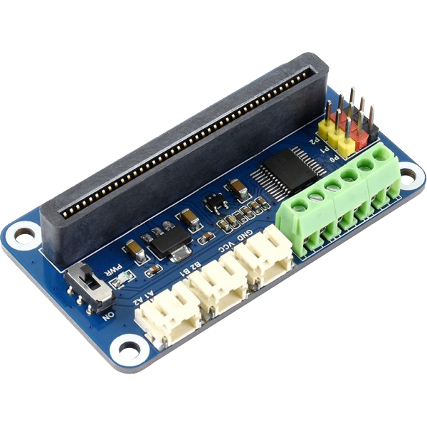 Waveshare Driver Breakout for micro:bit, Drives Motors and Servos