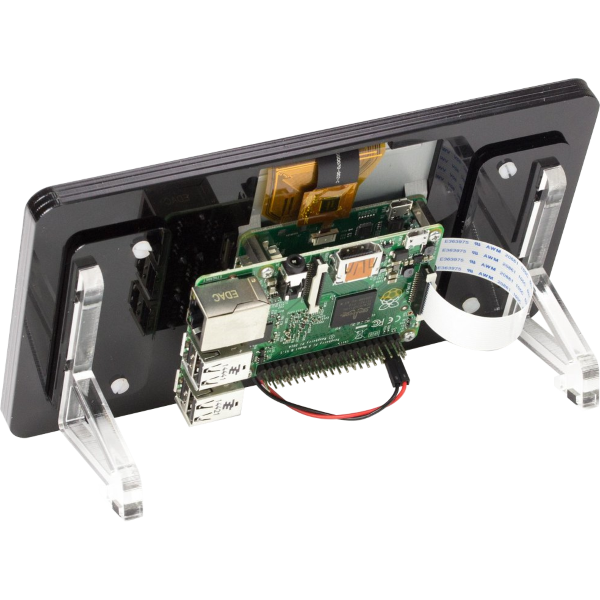 Pimoroni Pibow Touchscreen Frame (Noir)