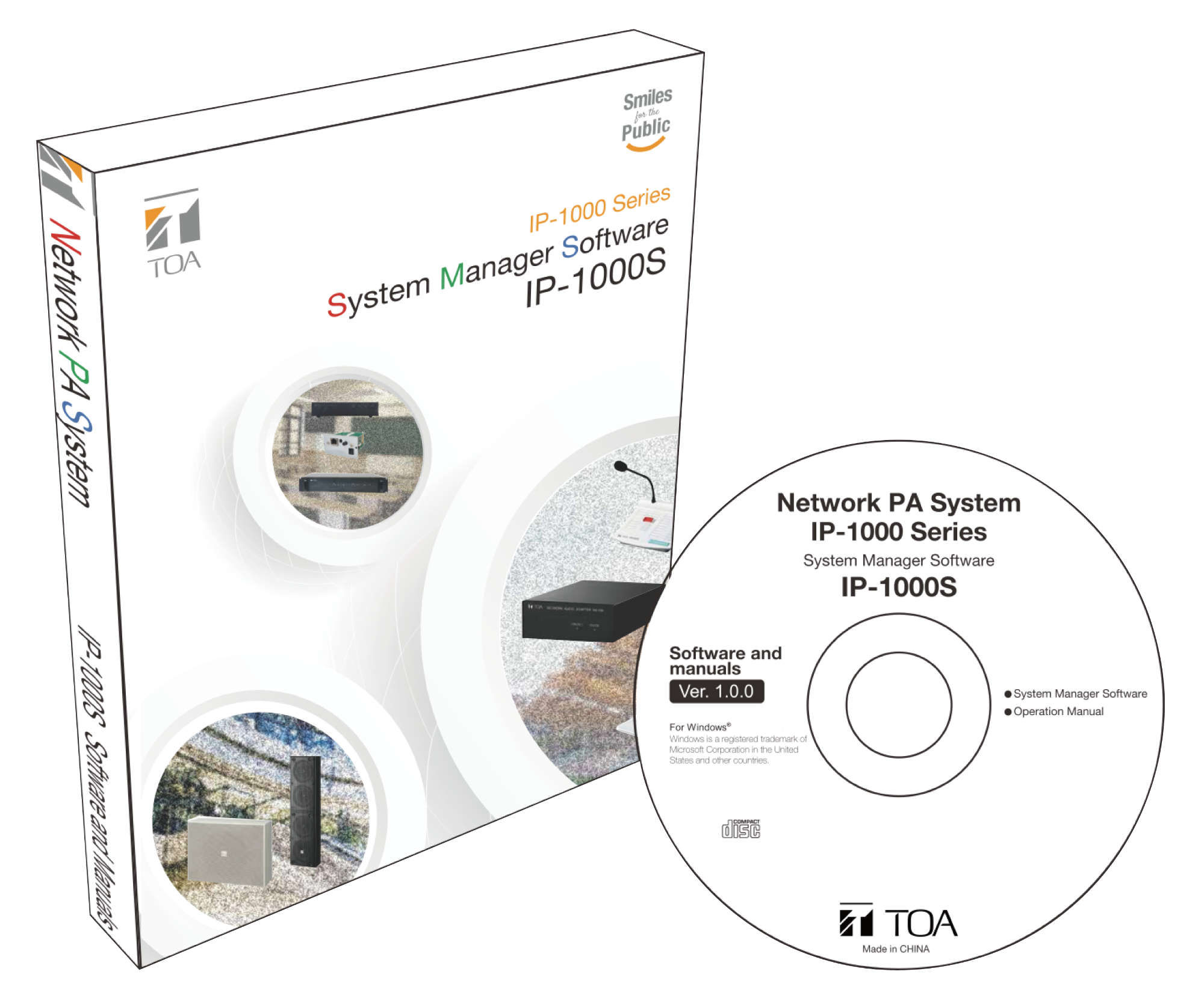 TOA IP-1000S1 System Management Software (SAP Version)