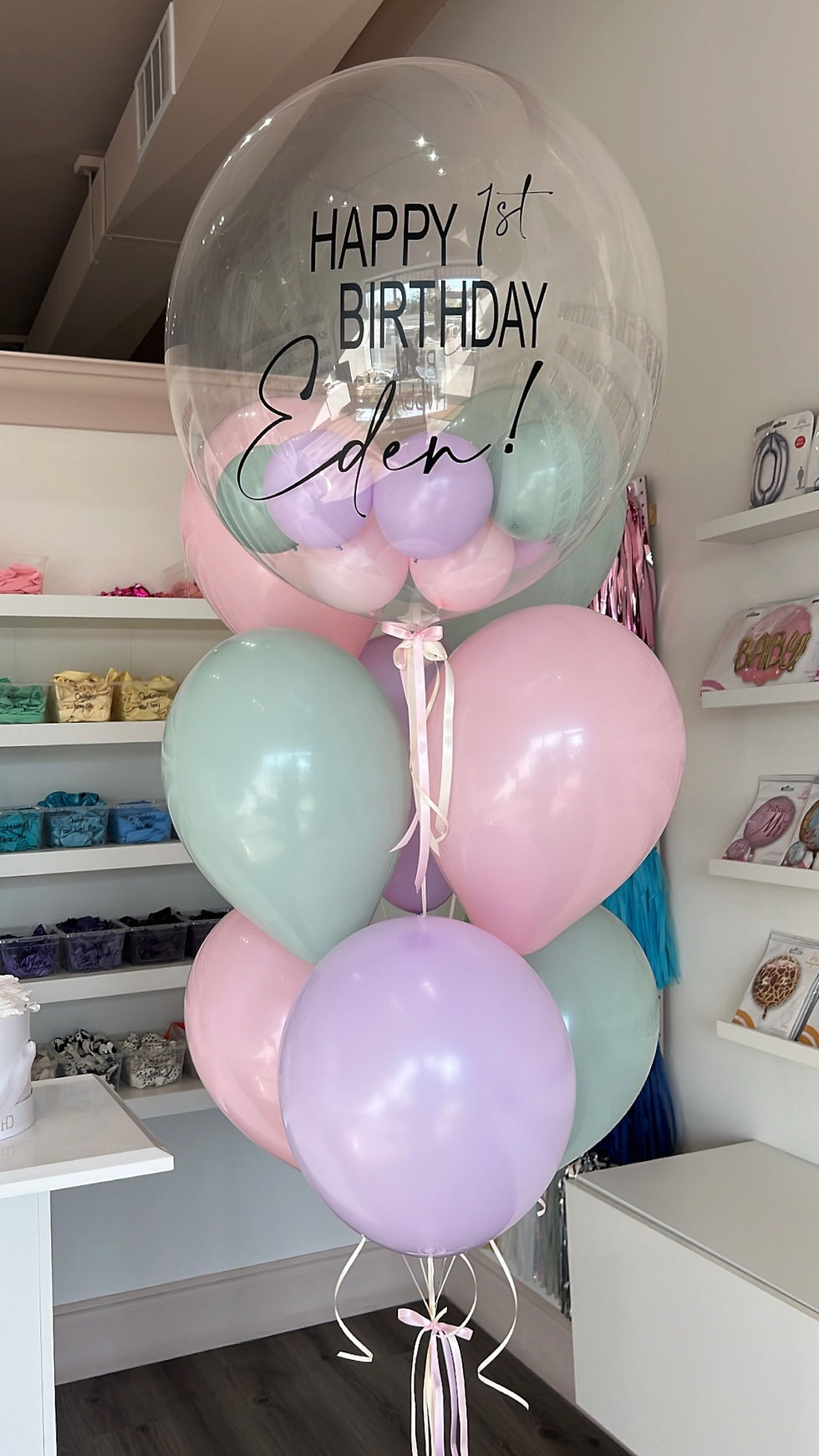 Thumbnail: Personalized Bubble Bouquet
