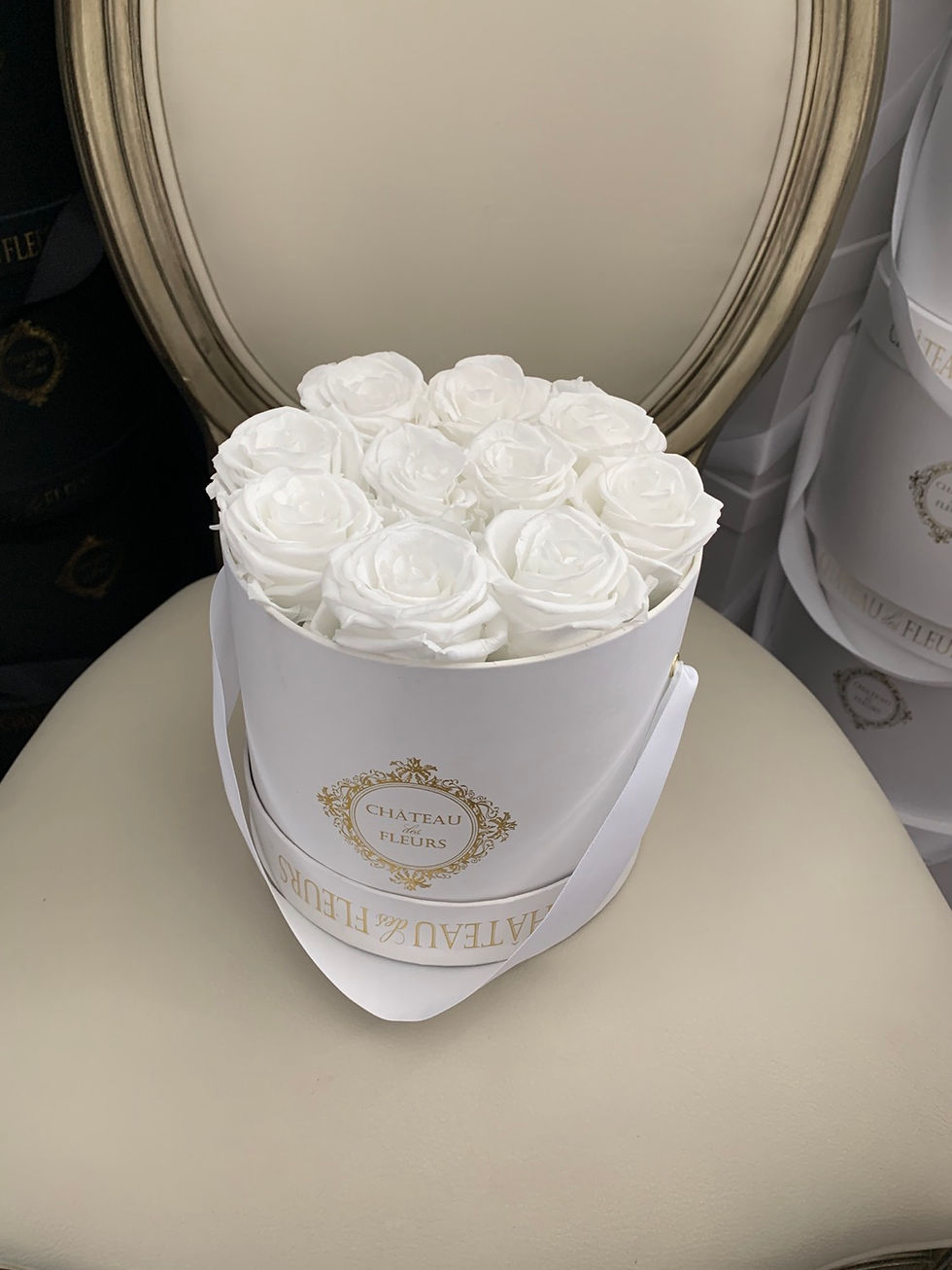 Thumbnail: Infinity Collection - Petit Round Blanc