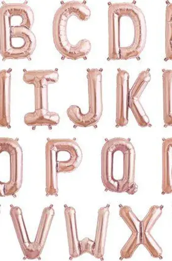 Thumbnail: Jumbo Mylar Letter