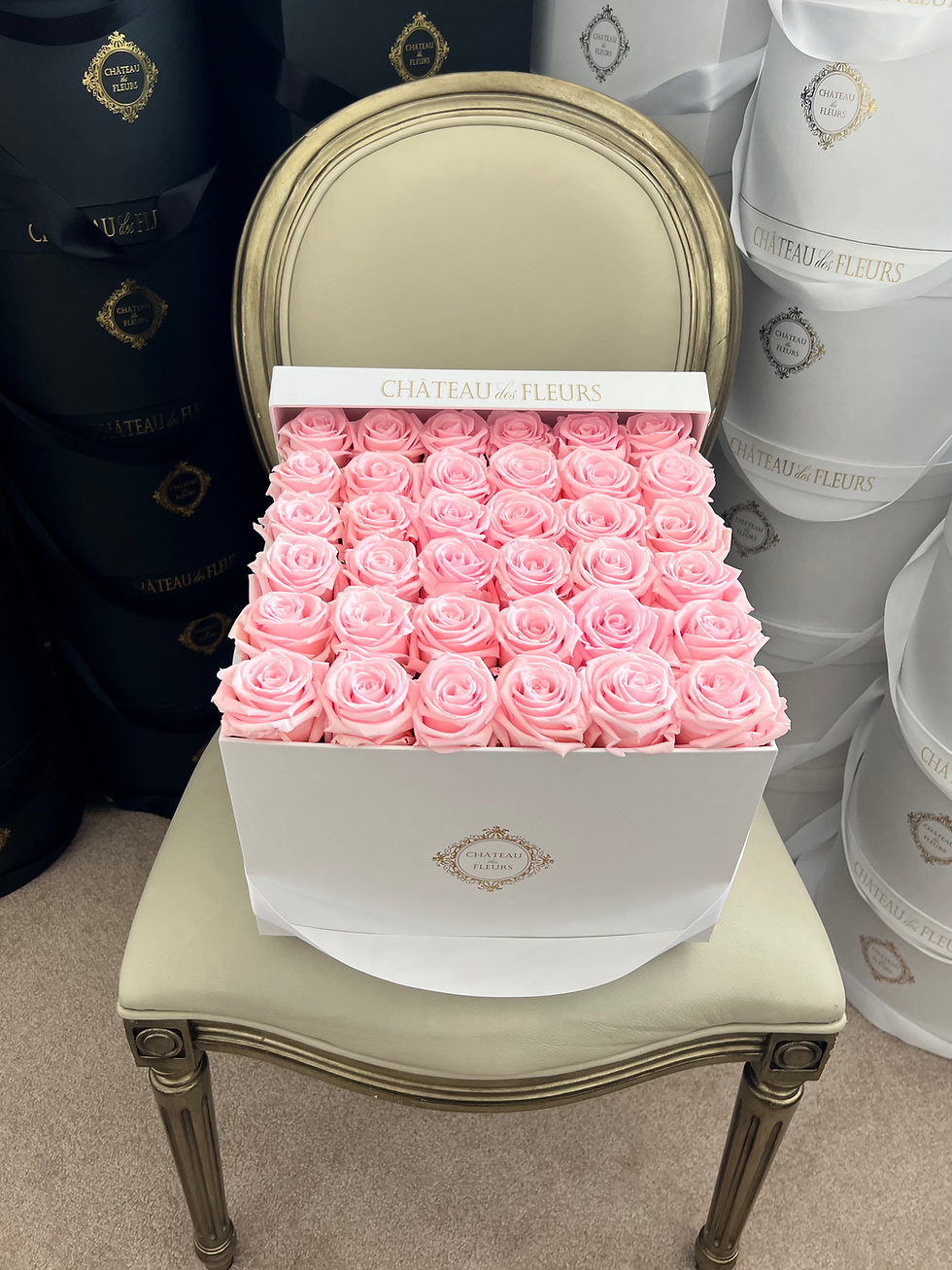 Thumbnail: Rose Collection - Grand Square Blanc