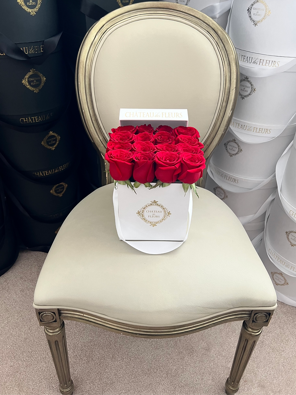 Thumbnail: Rose Collection - Petit Square Blanc