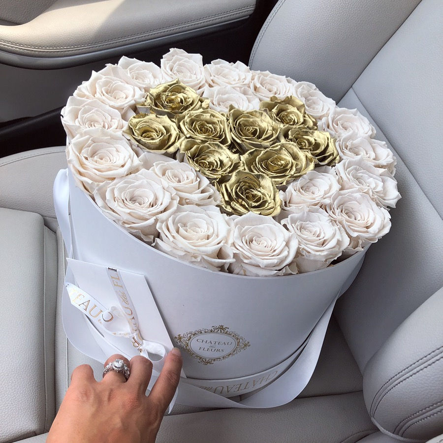 Thumbnail: Rose Collection - Grand Round Blanc