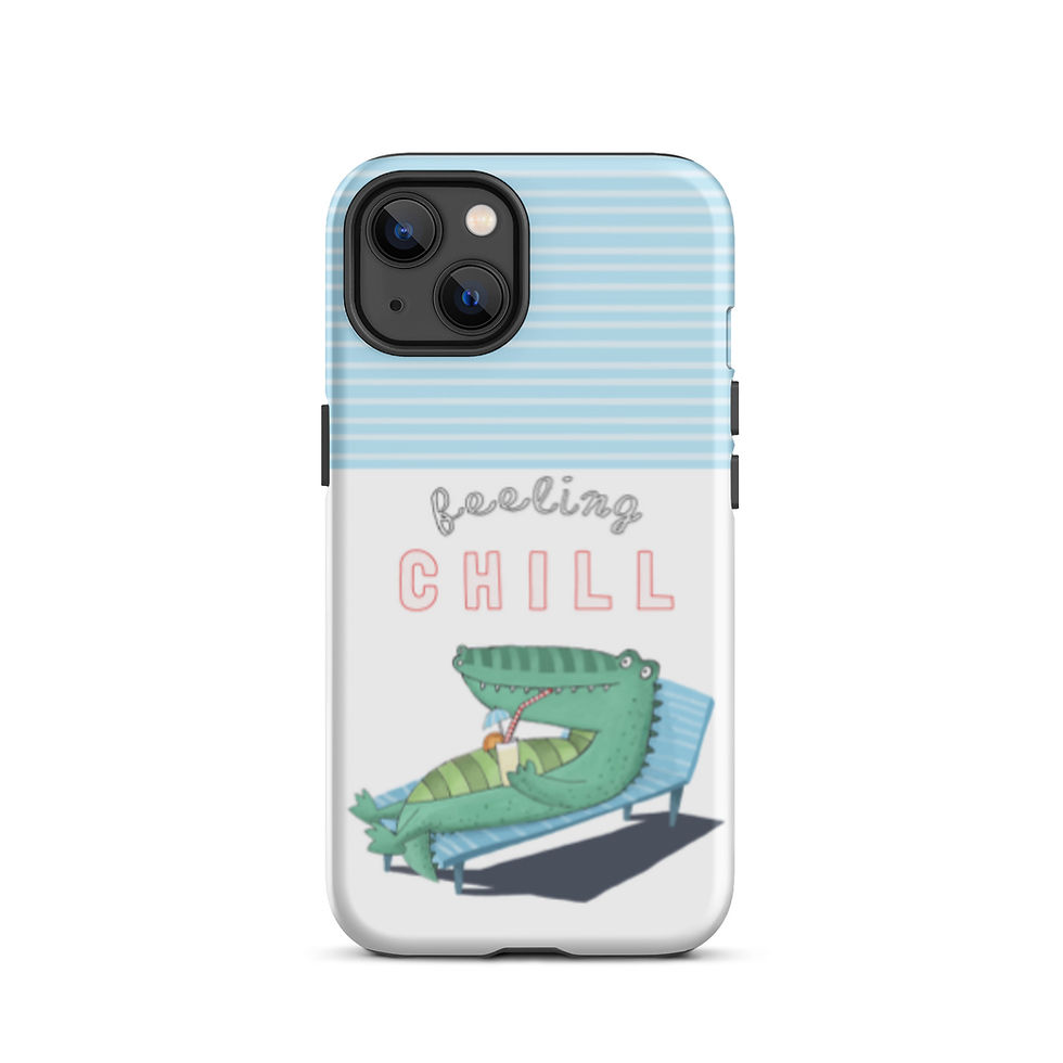 Thumbnail: Feeling Chill | Tough Case for iPhone®