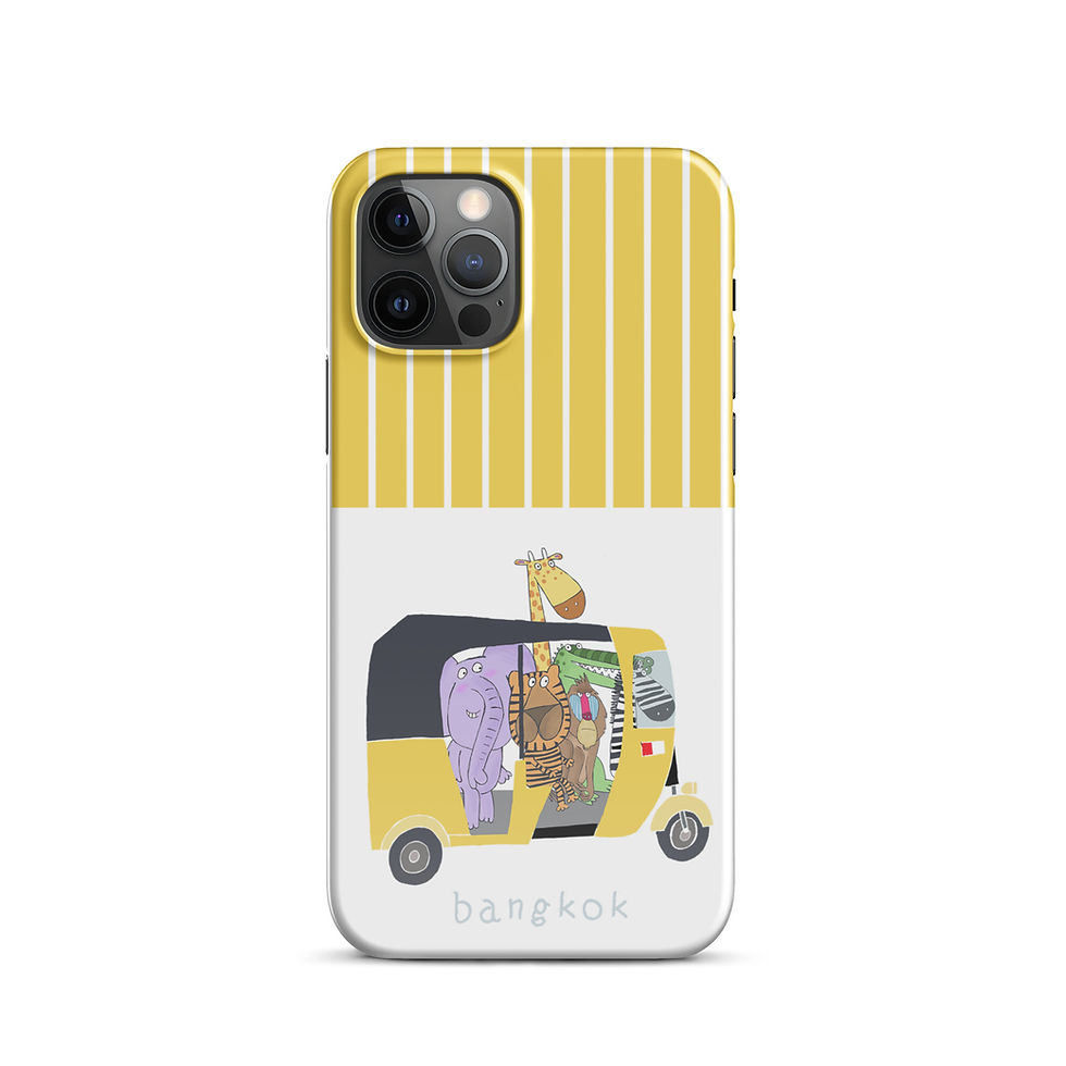 Thumbnail: Snap case for iPhone® - Bangkok, Thailand