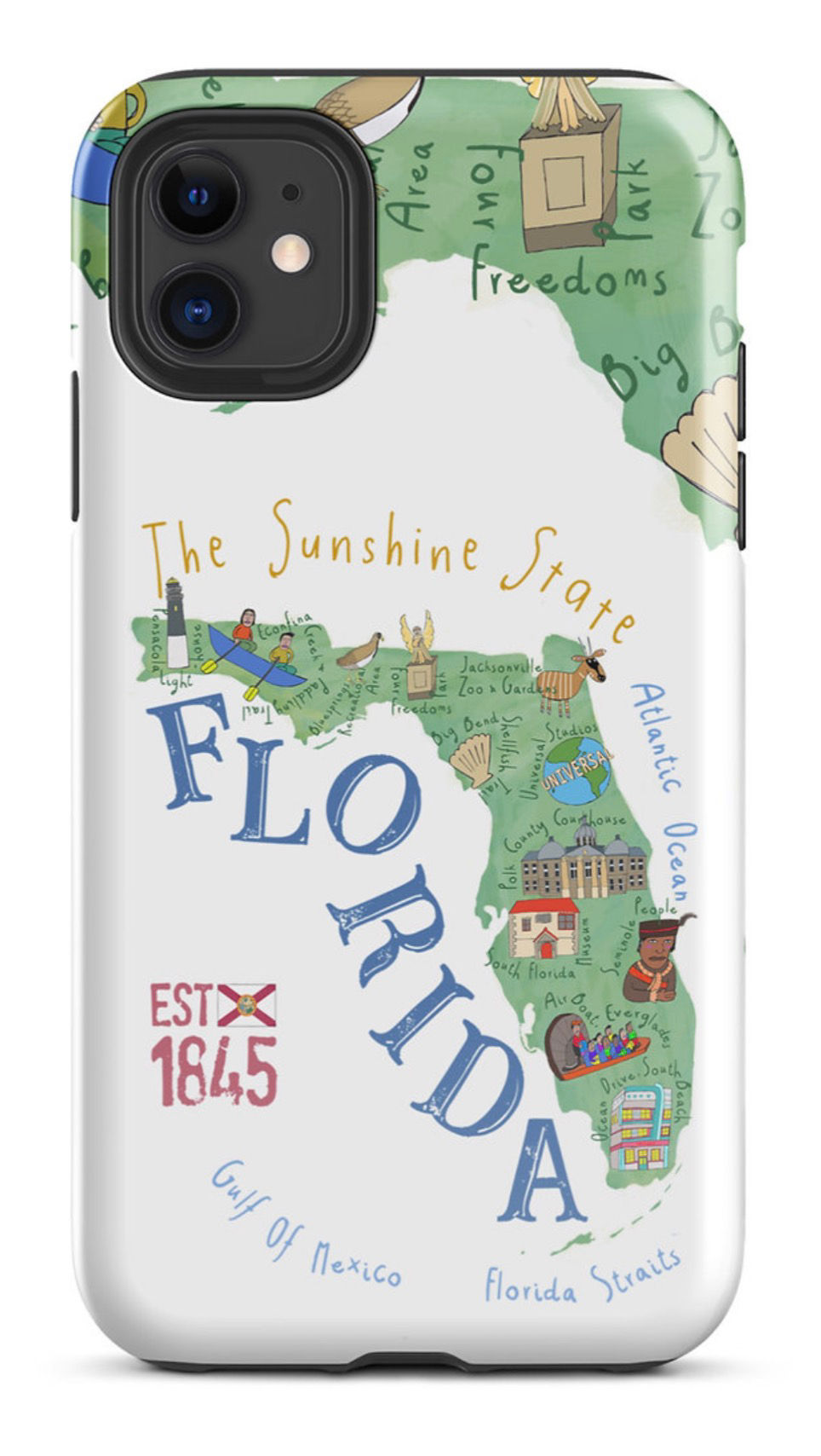 Florida, USA Designer Phone Case