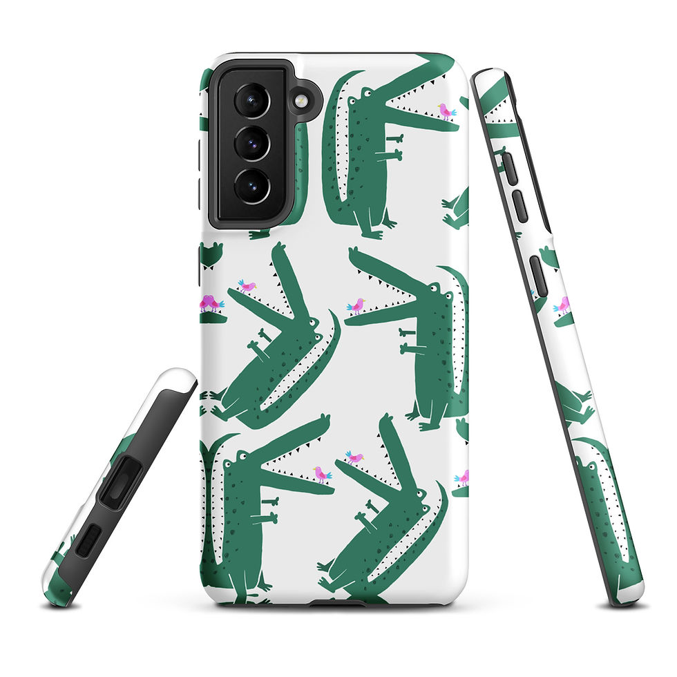 Thumbnail: Crocodile | Cute Bird | Tough case for Samsung