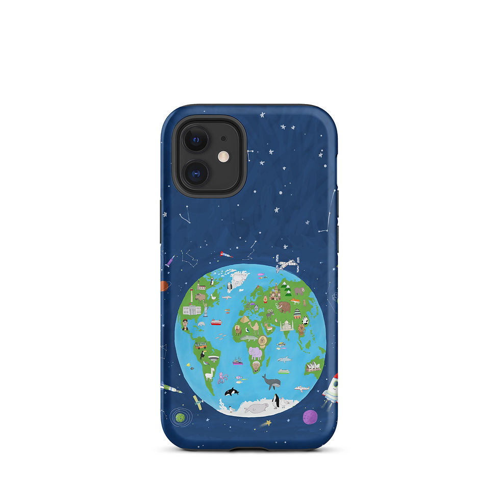 Thumbnail: Earth from Space | Tough Case for iPhone®