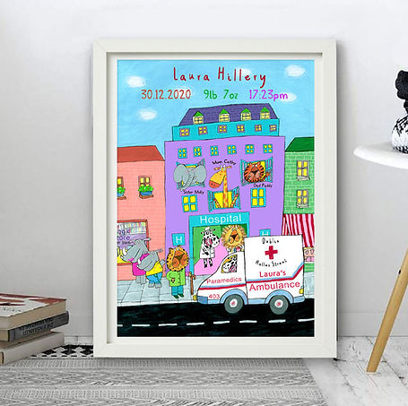 Hospital Birth Print €55
