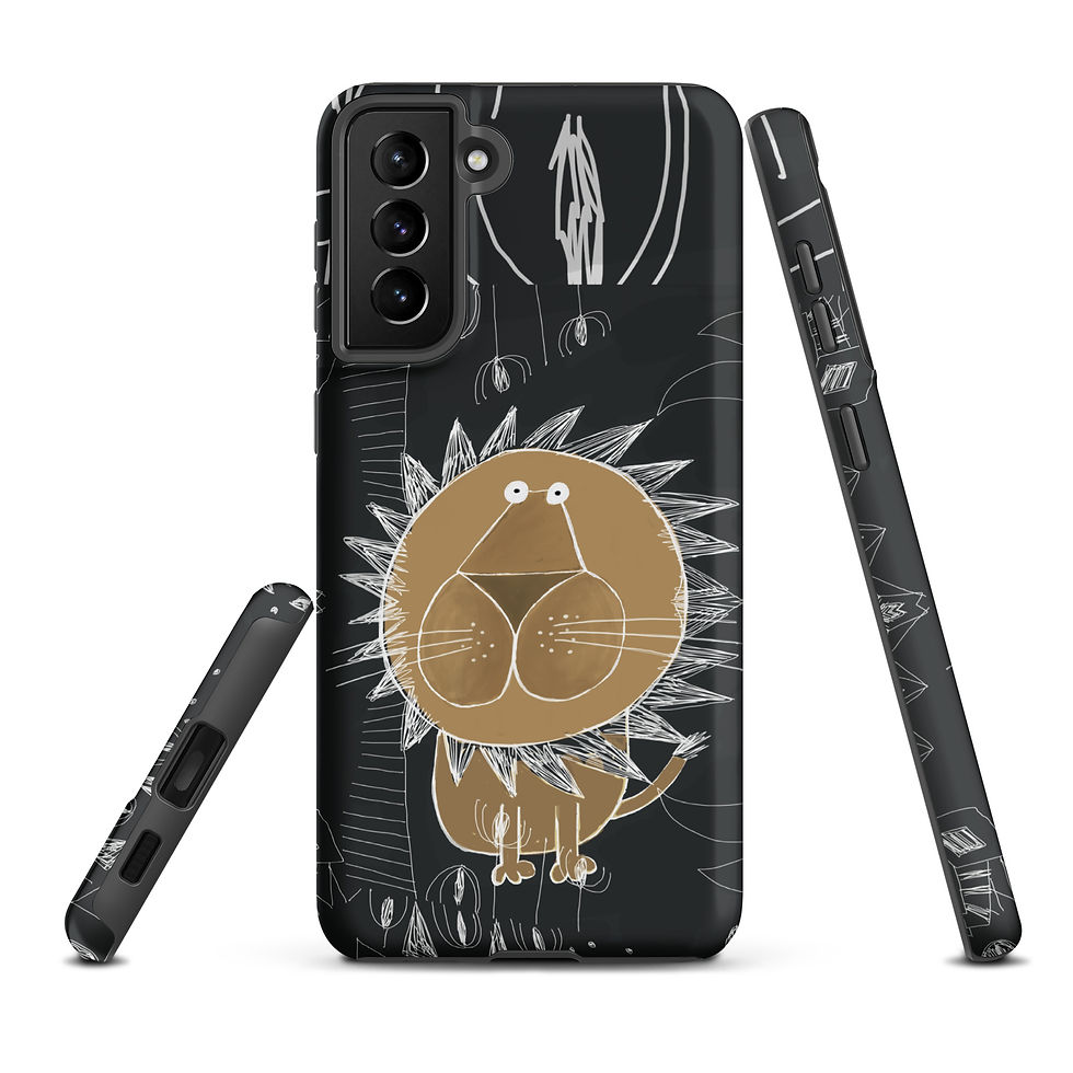 Thumbnail: Lion Doodle | Tough case for Samsung®