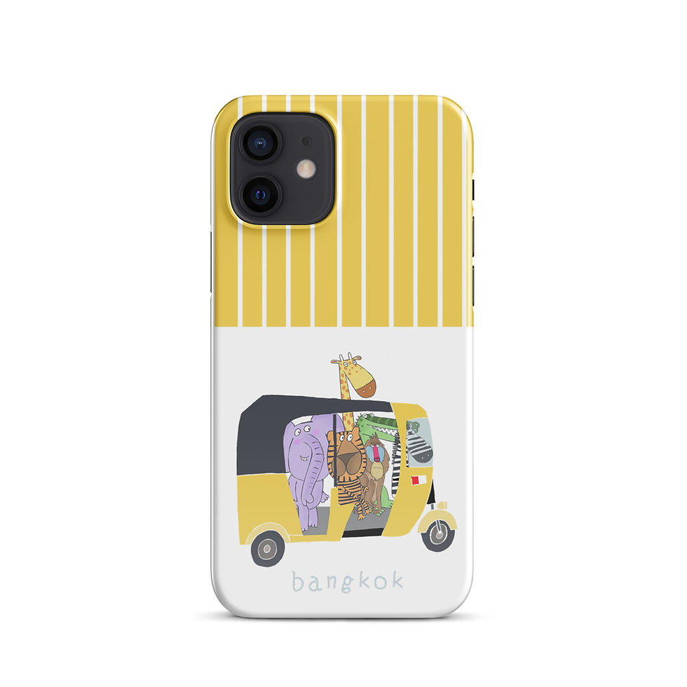 Thumbnail: Snap case for iPhone® - Bangkok, Thailand