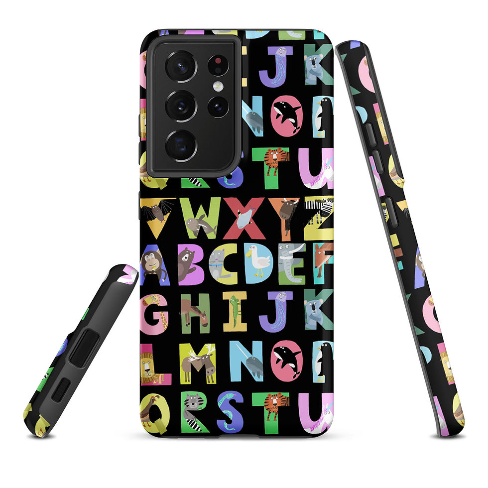 Thumbnail: Alphabet Animal Letters | Tough case for Samsung®