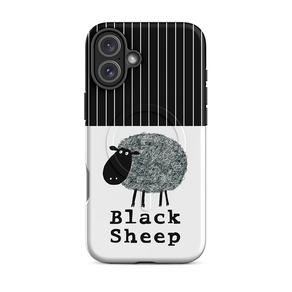 Thumbnail: Black Sheep | MagSafe® tough case for iPhone®