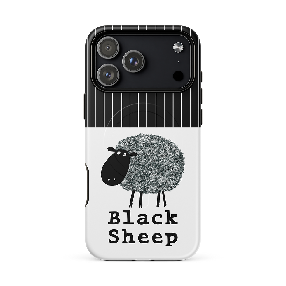 Thumbnail: Black Sheep | MagSafe® tough case for iPhone®