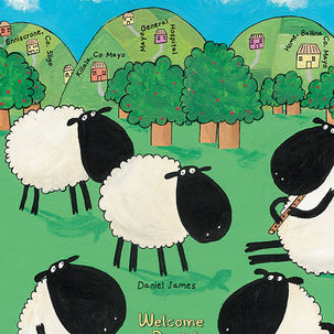 christening gift sheep