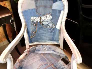 Fauteuil cabriolet En jean