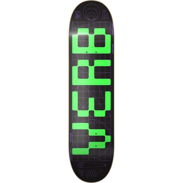 Verb Invader Deck 7.75 Black/Green