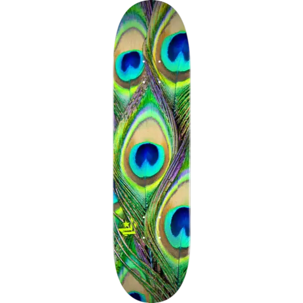 Mini Logo Deck 7.75 Peacock Feather