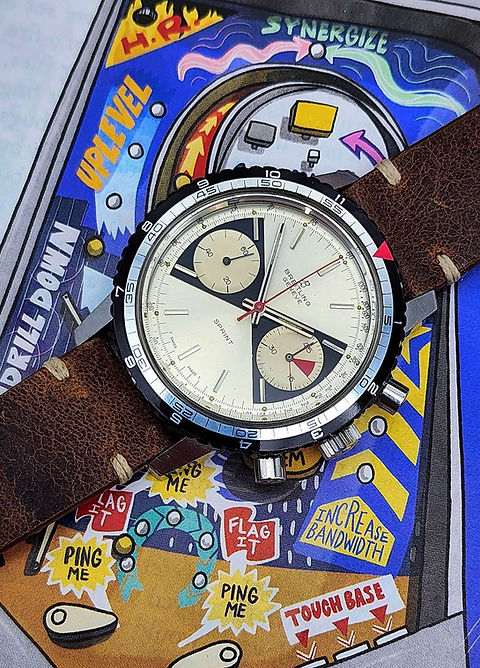 1969 Breitling Spirit Ref. 2010 Mechanical Chronograph | DC