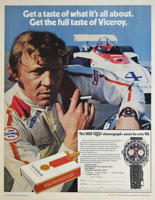 Thumbnail: 1970s Heuer Carrera, Autavia, and Monaco Watches "Heuer with Automatic!" Advert