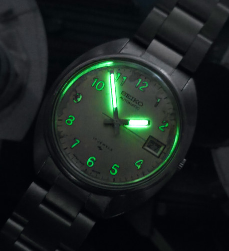 セイコー自動巻き7005-8032 1971 Seiko 7005-8032 White Arabic Automatic Sport Diver | DC