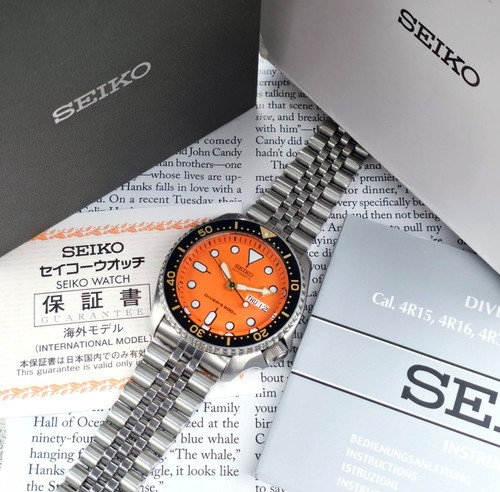 Full Set 1997 Seiko SKX011 (7S26-0020) Automatic Dive Watch | DC
