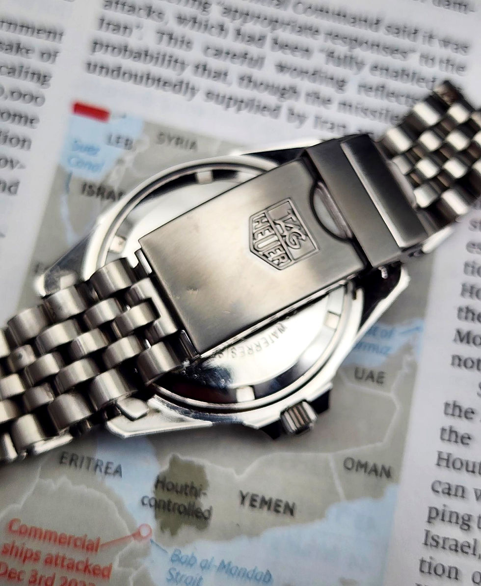 Thumbnail: 1985 TAG Heuer 1000 Ref. 980.013B Diver, w/Boxes & Papers